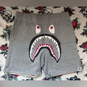 Authentic BAPE Shark Camo Back Pocket Sweat shorts -  Size Medium